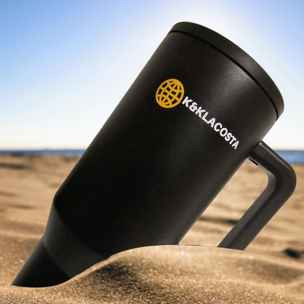 K&klacosta Drink Tumbler - Juicio Coffee and Water Bottle with Lid - Great for T